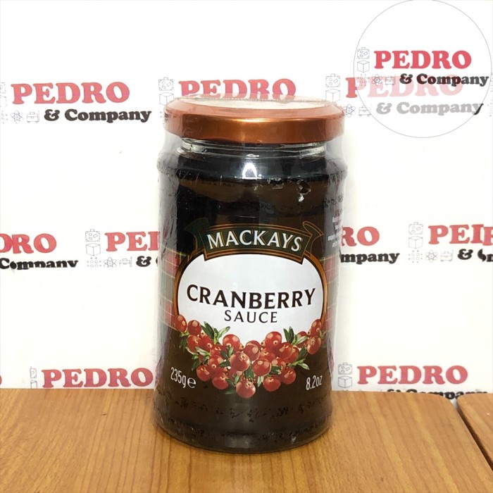 

Mackays - Cranberry sauce/ selai roti (235 gr)