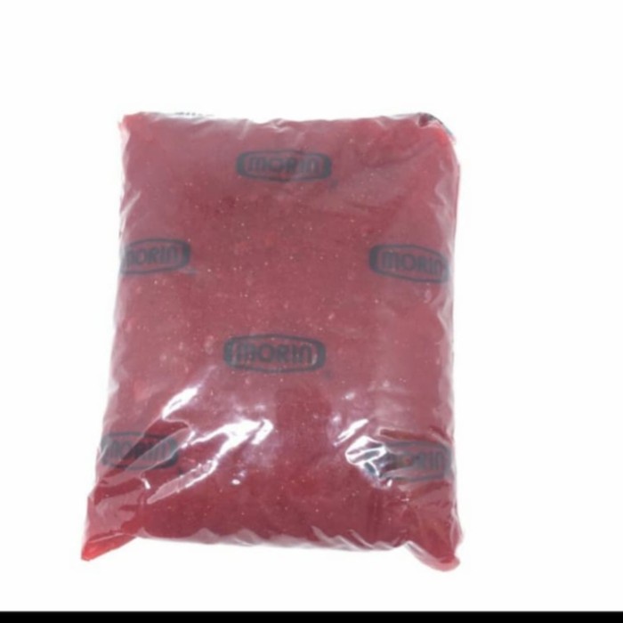 

morin strawberry filling filler repack 1kg/ selai strawberry kental