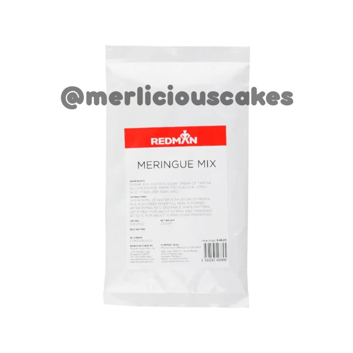 

Redman Meringue Mix 250 Gram