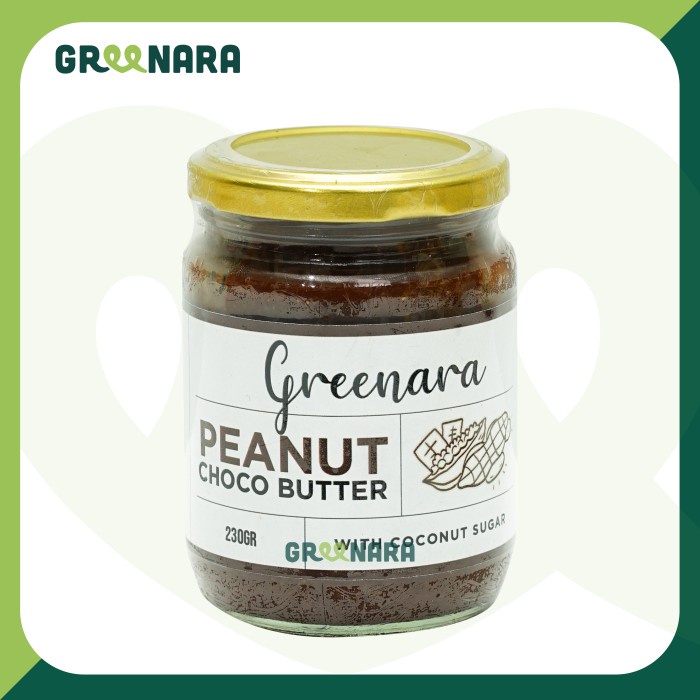 

Greenara Peanut Choco Butter 230gr / Selai Coklat 230 gram