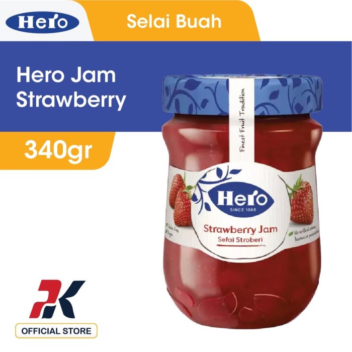 

Hero Jam Strawberry Spread 340gr