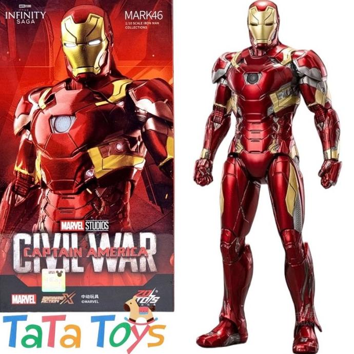 ZD TOYS Iron Man Mark 46 - Marvel Avengers IronMan MK46 ZhongDong 1/10