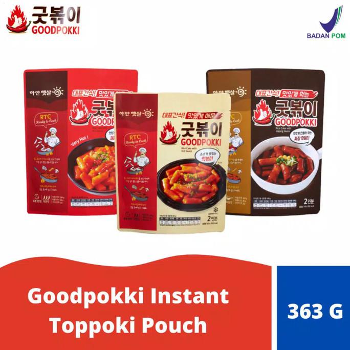 

Produk Terbaik] Goodpokki Topokki Instan Flavor Pouch / Tteokbokki Tokpokki korea