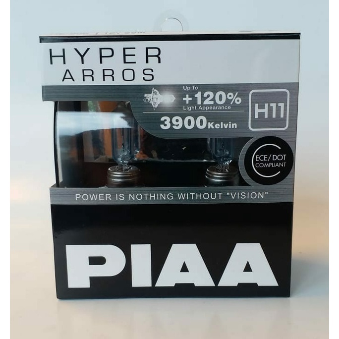 Bohlam Lampu Rush Terios Sienta Pajero Sport New Fortuner PIAA H11 murmer