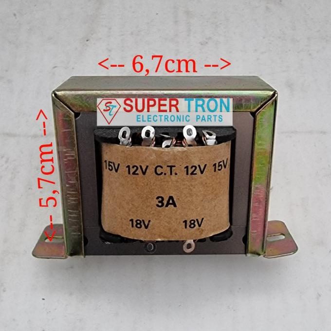 $$$$] Trafo 3A CT 18V SANLIN