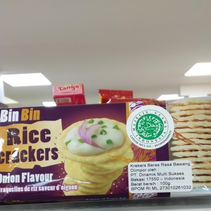 

$+$+$+$+] bin bin rice crackers flavor 100gr / krekers beras aneka rasa Halal