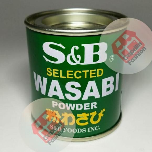 

] S&B Selected Wasabi Powder 30 gram made in Japan/ Natural Wasabi bubuk