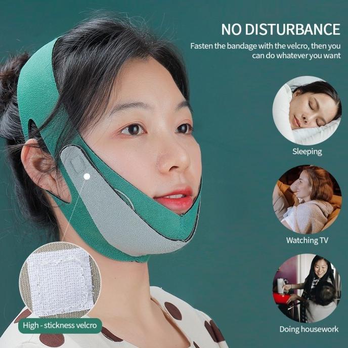 Face Strap Belt 3D Sabuk Penirus Pipi Wajah - Kak999