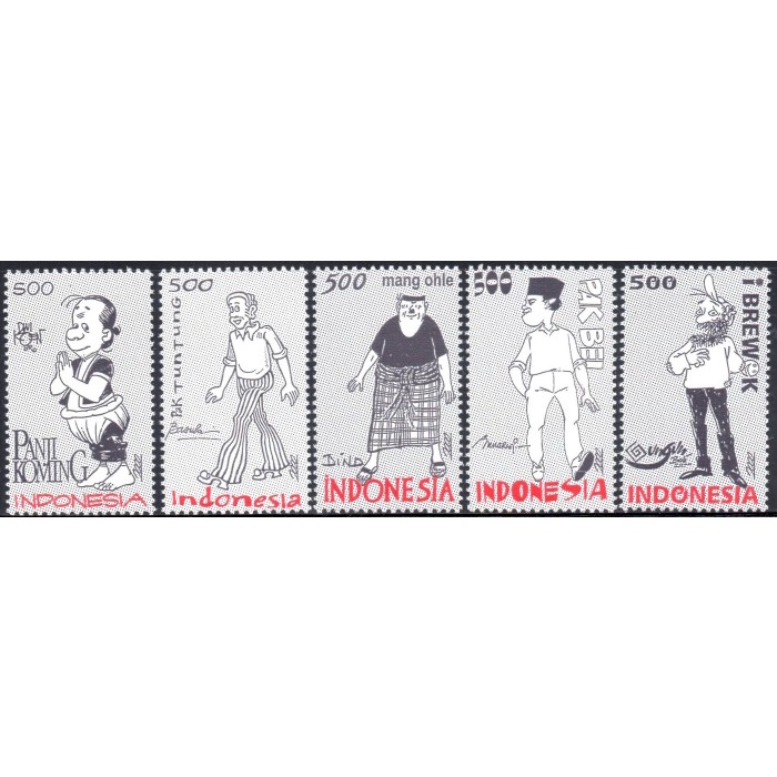 

Bestseller Prangko/Perangko Indonesia 2000 I-578 Tokoh Kartun - Mint