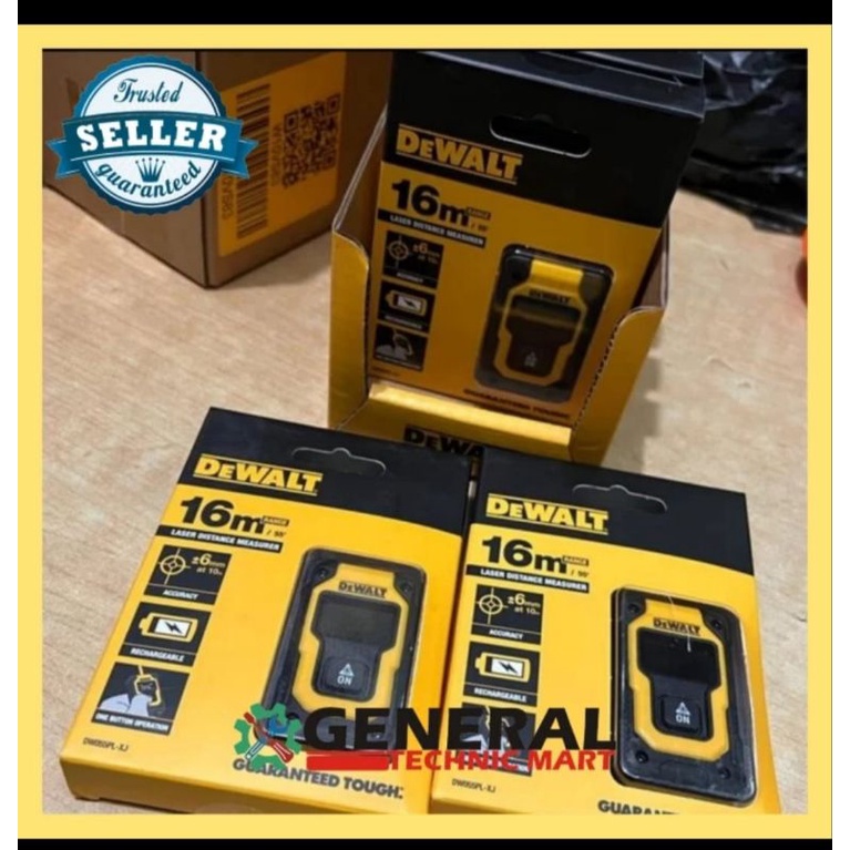 Meteran laser mini Dewalt 16M DW055PL