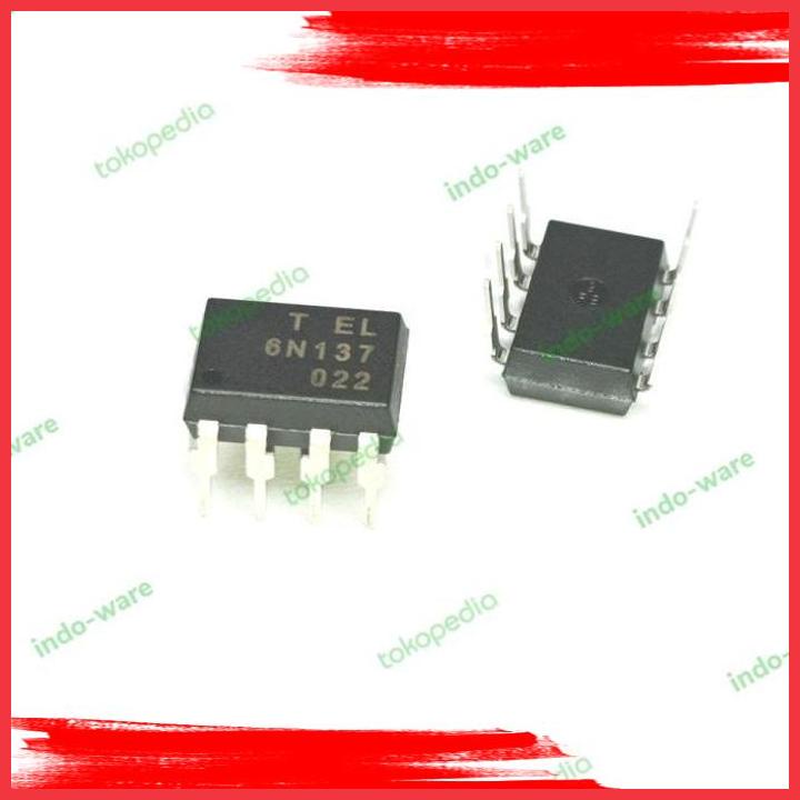 (IDW) 6N137 6N 137 6N137 6N 137 OPTOCOUPLER OPTO-ISOLATOR ISOLATORS