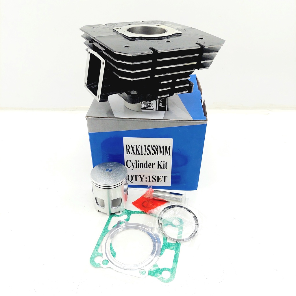READY CYLINDER BLOCK BLOK KIT MOTO1 MOTO 1 YAMAHA RX KING RXKING 58MM ORIGINAL
