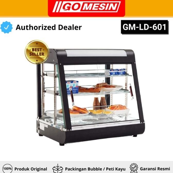 Showcase Warmer Fried Chicken Gomesin Gm-Ld-601 Etalase Penghangat