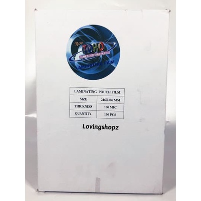 

Hot! Plastik Laminating ukuran A4, plastik laminating ukuran 216 mm X 306 m