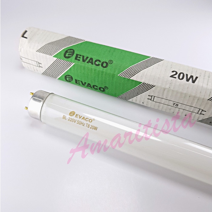 lampu t8 nyamuk uv evaco 20w nyamuk 20 watt tokolaris1629