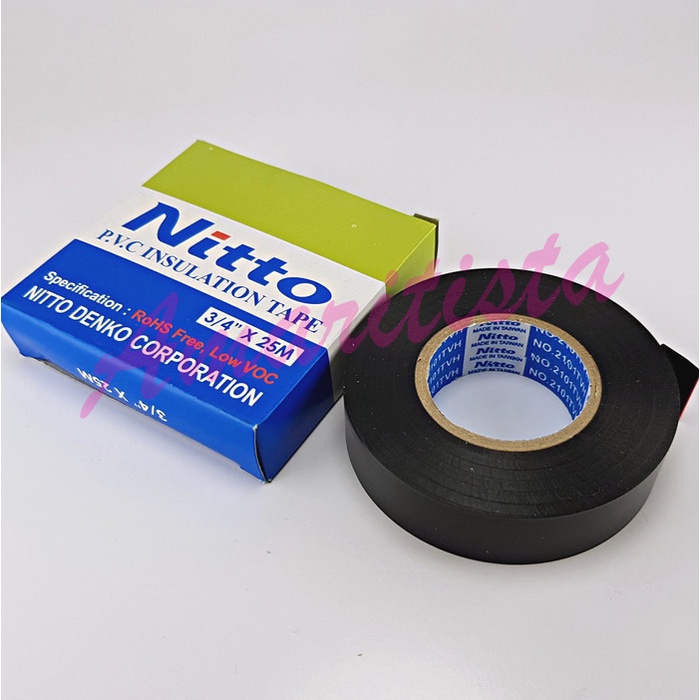 

Isolasi kabel Nitto selotip lakban hitam