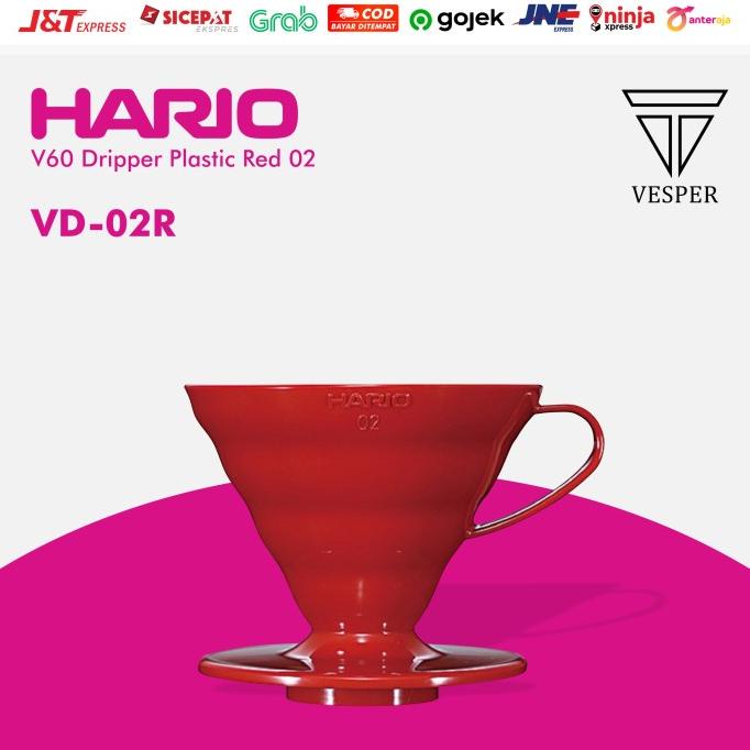 HARIO COFFEE DRIPPER V60 RED