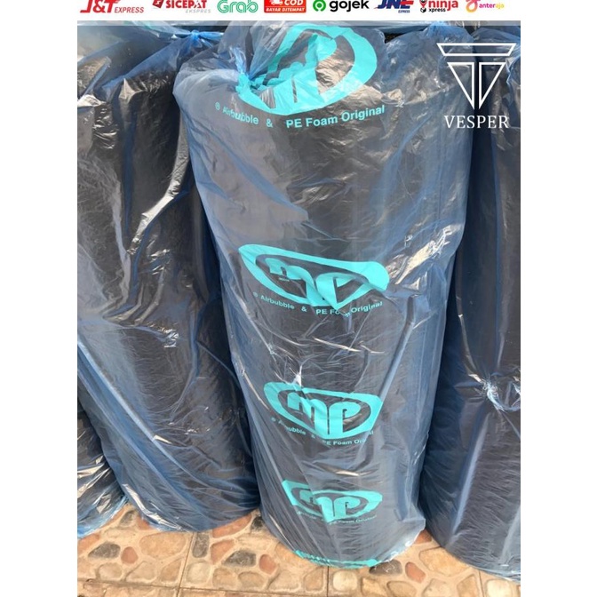 

Bubble wrap hitam muliapack 50m x 125cm / bubble packing 1roll