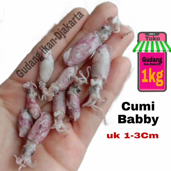 

Ikan Asin Cumi Bebby Netto-1Kg Bestseller Daging