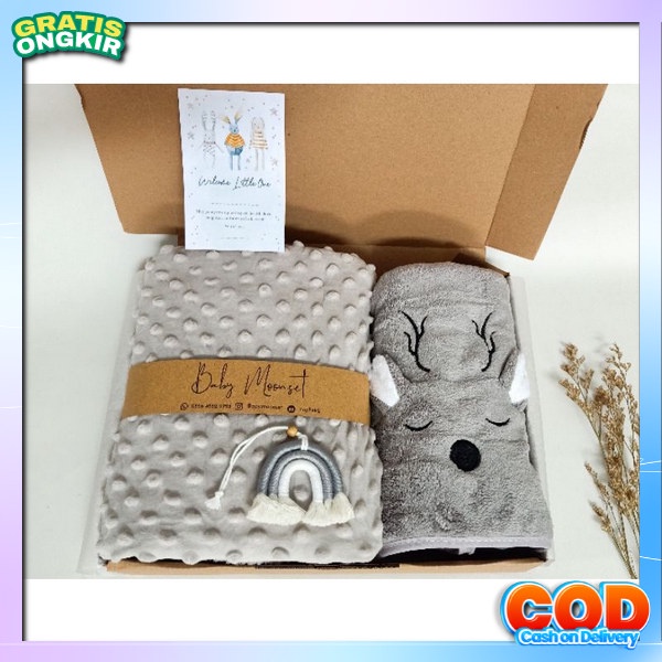 Hempers Lengkap Termurah Hampers Gift Set Parcel Kelahiran Paket Kado Anak Perempuan Laki-Laki Murah