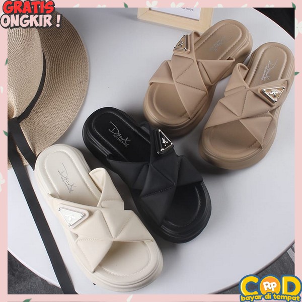 Sendal Teplek Remaja Kekinian Sndal Import Selop Cassual Elegant Sendak Slip Slop Terbaru Premium Sw