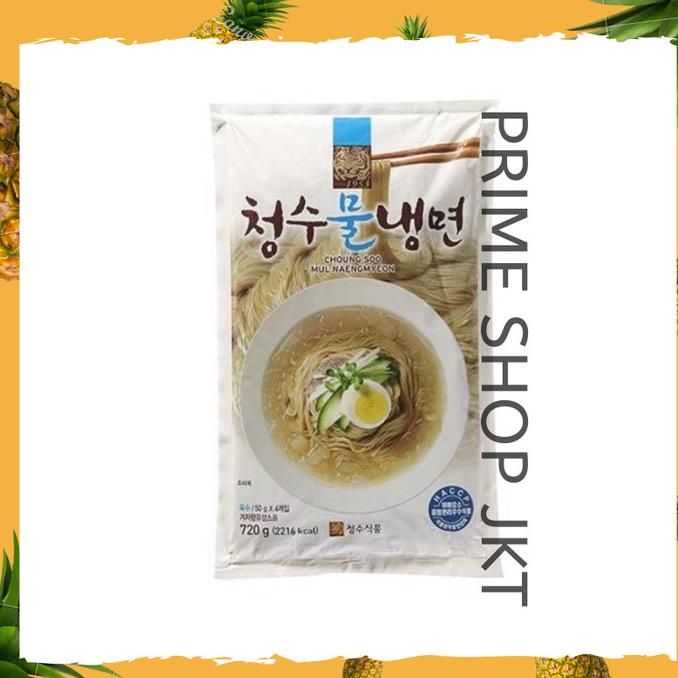 

Choung Soo Mul Naengmyeon Mie Dingin Korea 720gr Buckwheat Noodle