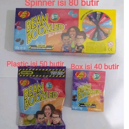

[◆/☎W4A) Bean Boozled edisi 6th refill / spinner / permen rasa anehberrkualitas!