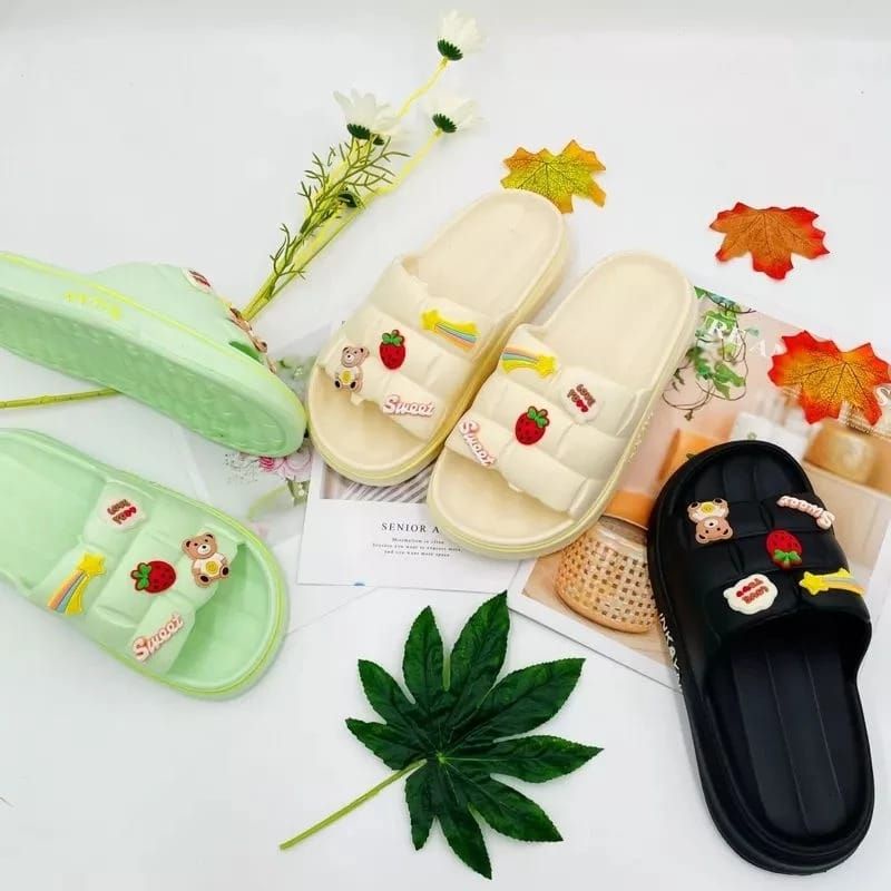 Sandal selop inkayni sandal selop wanita motif timbul sandal slip on wanita inkayni