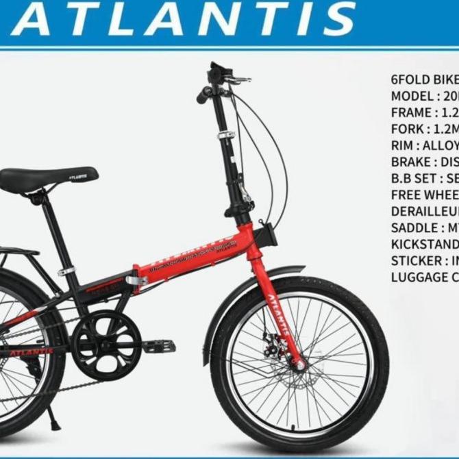 Fs Sepeda Lipat 20 Inch Atlantis