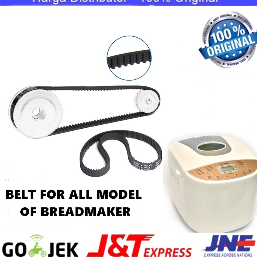 ' lE Belt Mesin roti bread maker factory lock&lock prima cook kenwood Replacement TIMING BELT for Br