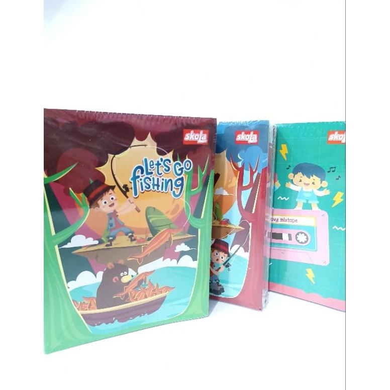 

ERA219 Buku tulis SKOLA 38 by SIDU, SKOLA 58 Lembar (Pack) ***