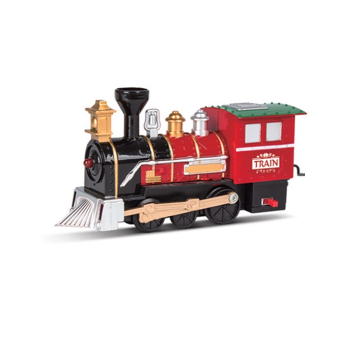 PROMO NEW CHRISTMAS TRAIN TRACK TOYS ELECTRIC STITCHING TRAIN TRACK WITH TERMURAH
