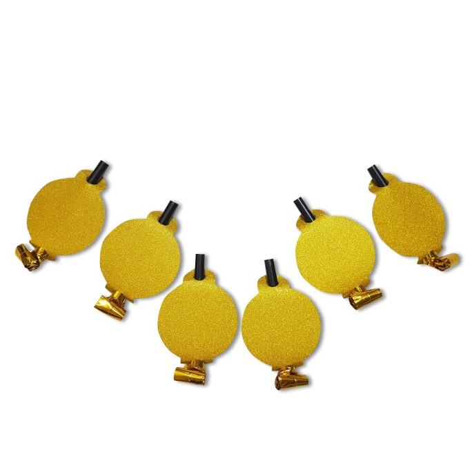 

best seller] Terompet Gliter Lidah kertas Ulang Tahun ( 1 pack isi 6 pcs )