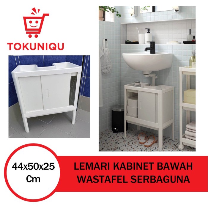 Bestseller Wastafel Kabinet Minimalis Lemari Kabinet Bawah Wastafel 2 Pintu