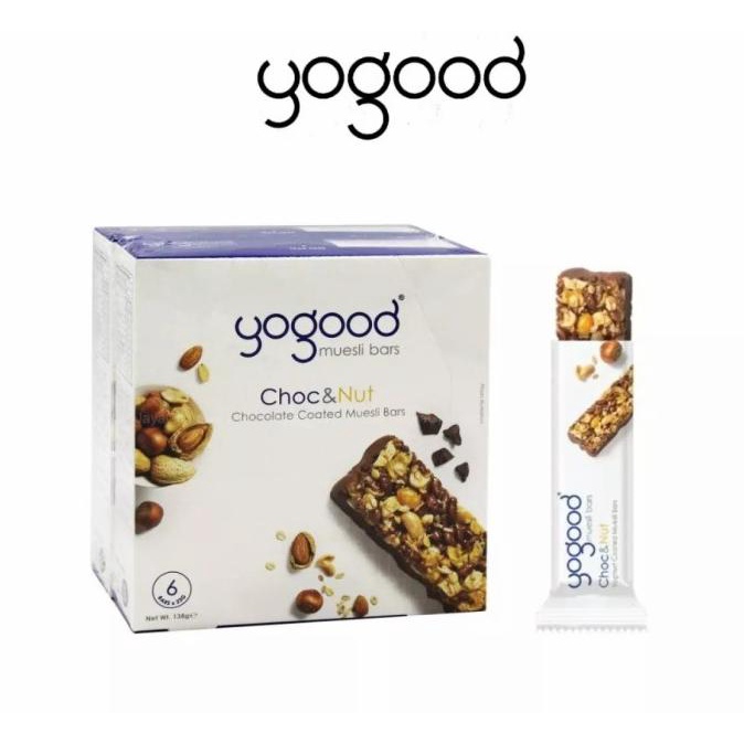 

@=@=@=@=] YOGOOD Muesli Choc & Nuts Muesli Bars Pack (6 x 23gm)