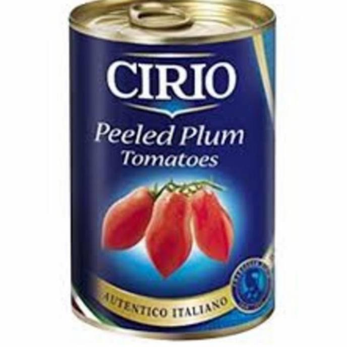 

>>>>>] CIRIO WHOLED PEELED PLUM TOMATOES CAN 400 GR