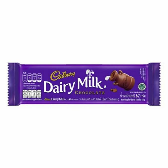 

^^^^^] CADBURY Dairy Milk Chocolate 62gr Cokelat Coklat