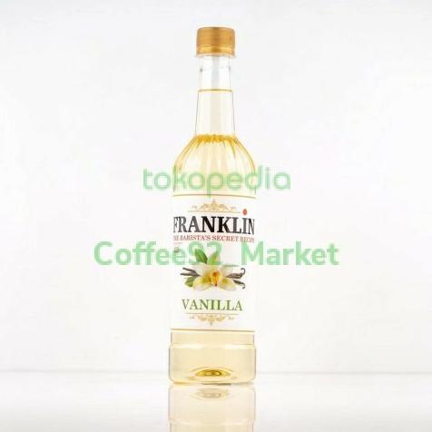 

$+$+$+$+] FRANKLIN Syrup Vanilla 650ml - sirup pencampur minuman
