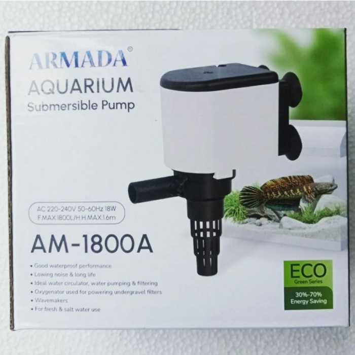 Bestseller Pompa Celup Ph 1800 Armada Amara Recent Kiyosaki Mesin Filter Aquarium