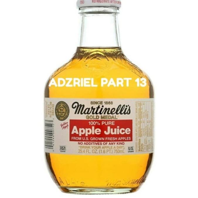 

}}}}}}] MARTINELLIS APPLE JUICE 760 ml jus apel martinellis