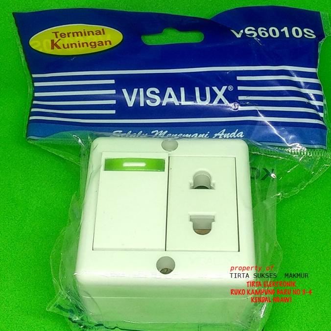 /////] Stop Kontak Plus Saklar Engkel OB (Outbow) VISALUX