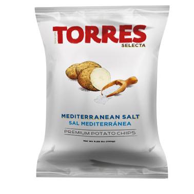 

#####] Torres Selecta Mediterranean Salt Potato Chips 50 gr