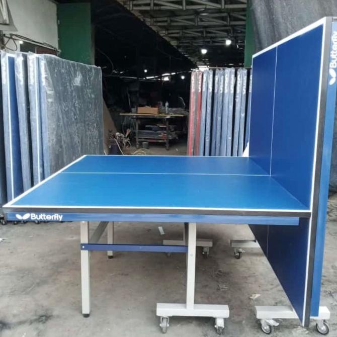 Meja Pingpong 25Mm Komplit Kaki Super Tebal