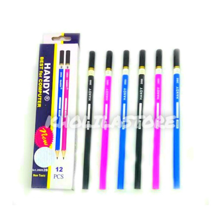 

Pensil 2B Handy 2005 isi 12 pcs Terupdate