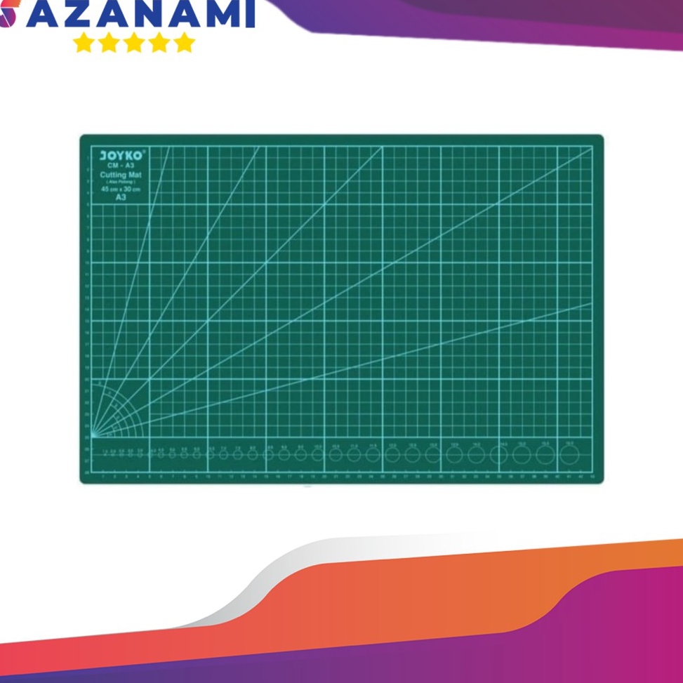 

[PRODUK DF0WM38] JOYKO CUTTING MAT A3 ALAS POTONG 45CM X 30CM 4841