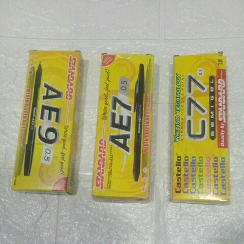 

PENA STANDAR 1 LUSIN