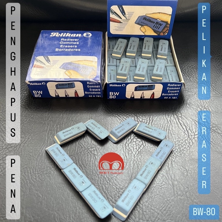 

CE9 Penghapus Bolpen Pelikan Eraser BW80 BR80 qsazh