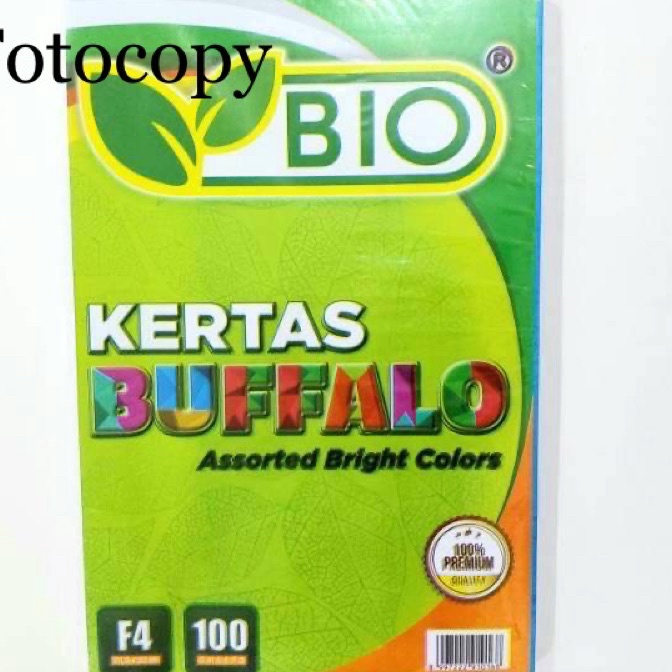 

[GR☼.4✓) Kertas Buffalo F4/Folio 1 Pak Biokekiniian..!