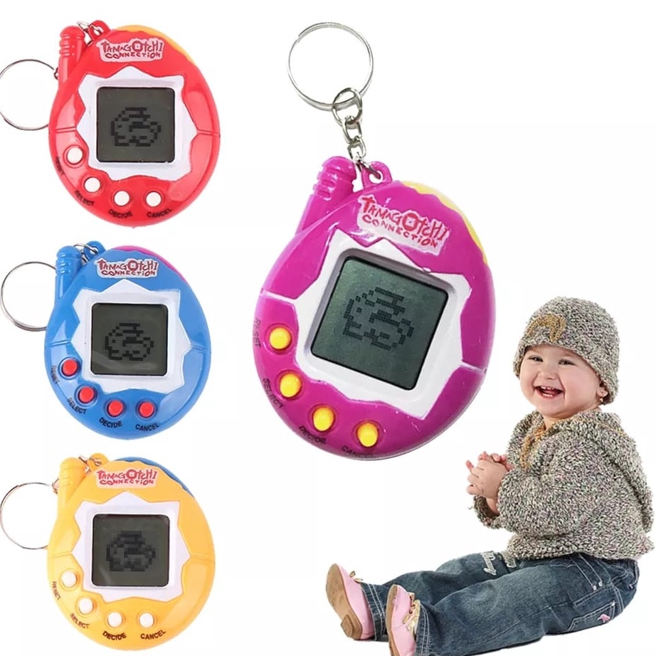 Stok terbaru GAME TAMAGOTCHI ORIGINAL / MAINAN ANAK JADUL TAMAGOTCHI 168 CONNECTION 