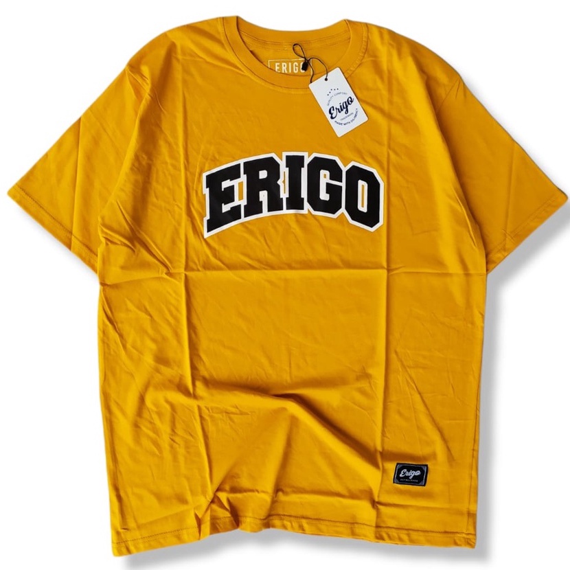 Terbaru.. KAOS PRIA DISTRO ERIGO APPAREL JUMBO XXL XXXL 3XL 2XL PENDEK BIG SIZE COWOK PREMIUM TERBAR